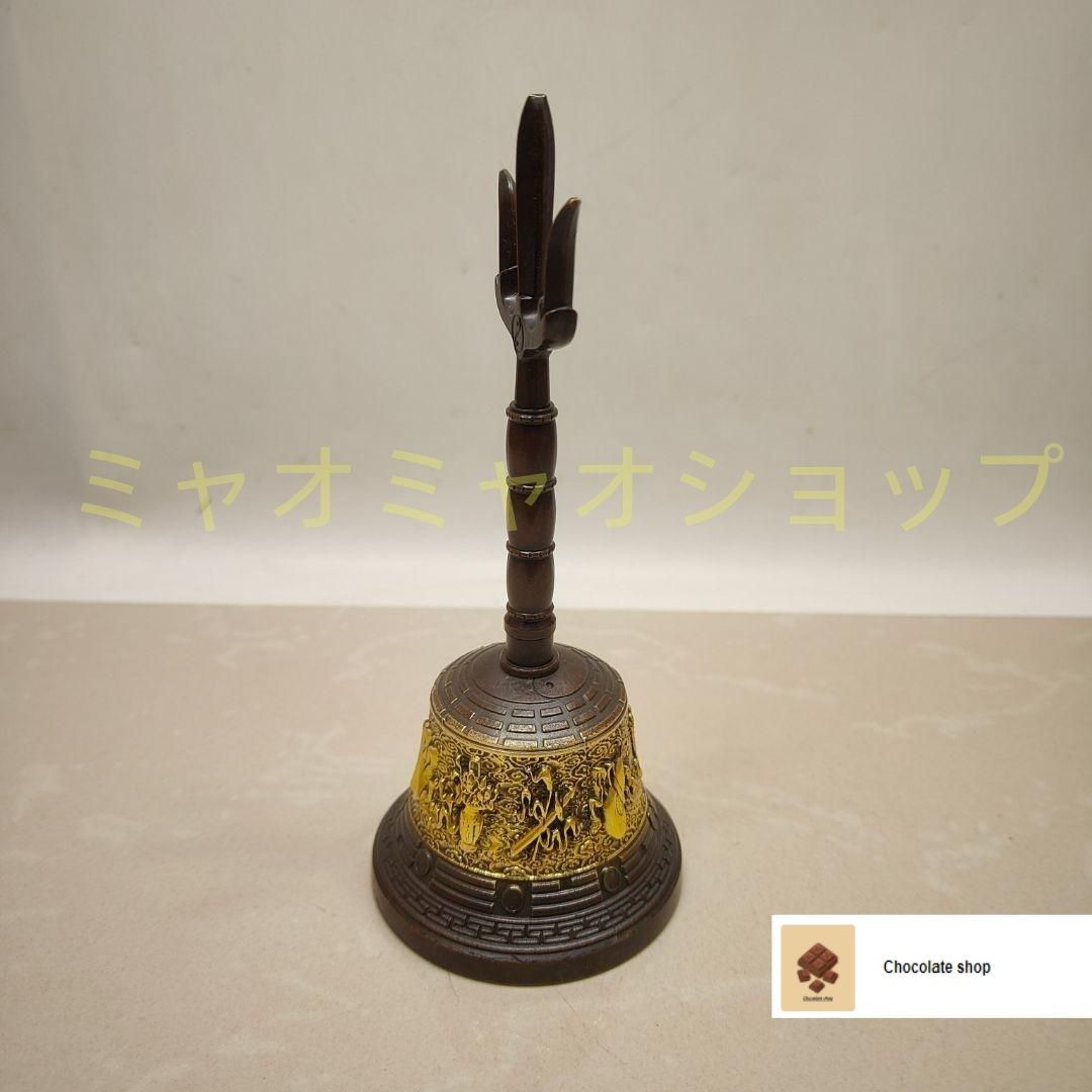 銅製 法器 太極八卦鈴 八仙鈴 三清鈴手揺鈴 辟邪 開運 風水招財 置物工芸品 銅製 法器 太極八卦鈴 八仙鈴 三清鈴手揺鈴 辟邪 開運 風水招財 置物