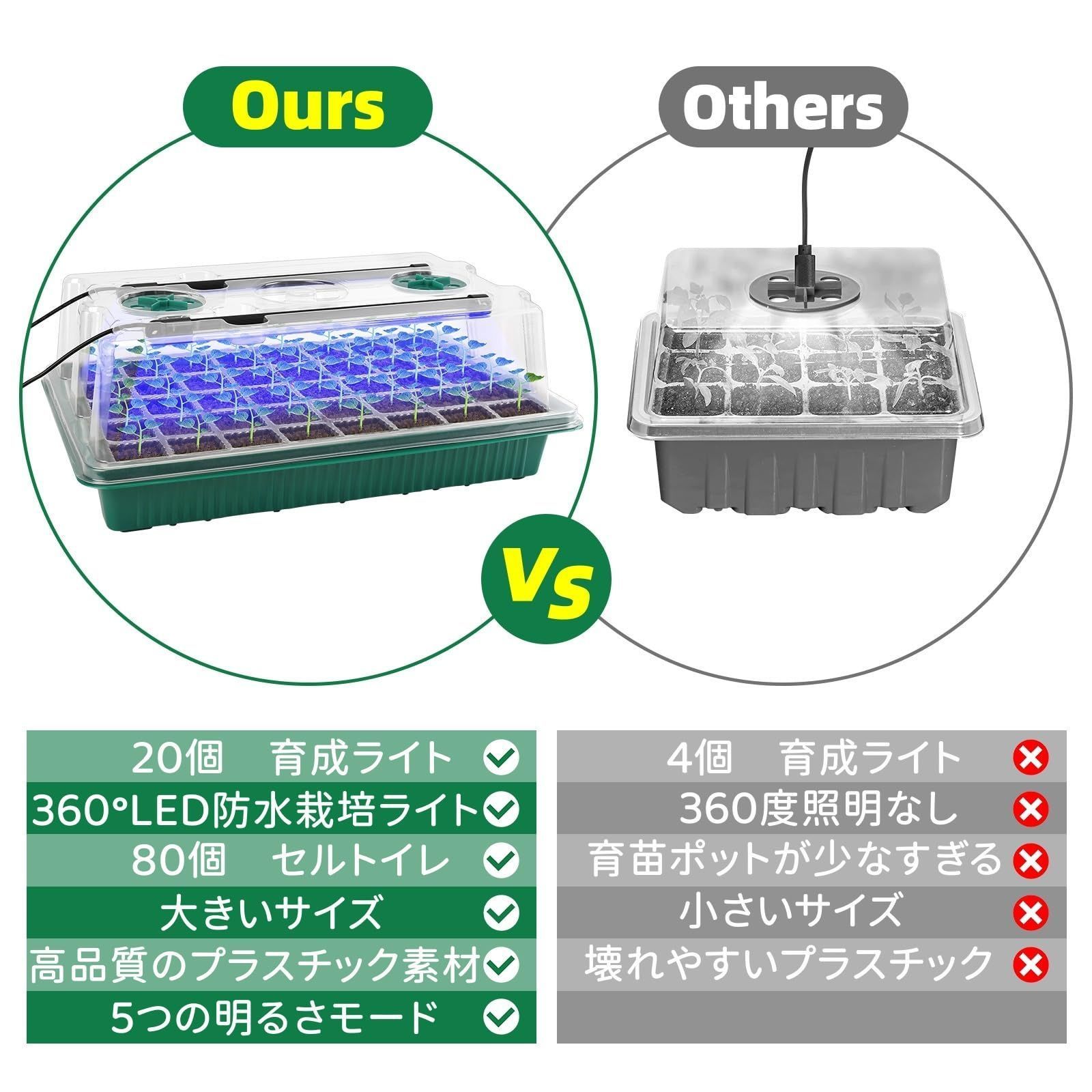 2セット プラグトレイ