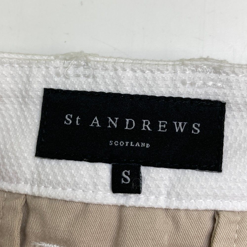 サイズ：S ST ANDREWS セントアンドリュース  パンツ ラメ 総柄 ブラック系 [240101465197] ゴルフウェア レディース ストスト サイズ：S ST ANDREWS セントアンドリュース パンツ ラメ 総柄