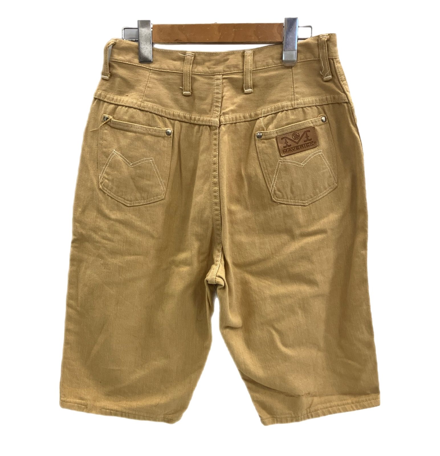☆MAVERICK ビンテージ 60s デニムショーツ W72☆カットオフ