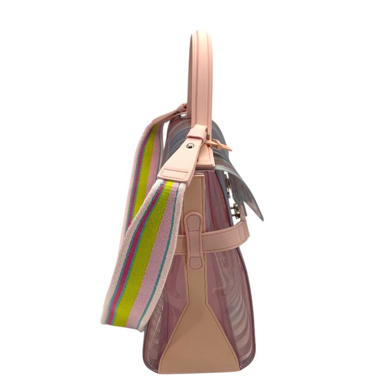 ≪洗練された個性≫【DELVAUX】アイキャッチャー GM バッグ 夏らしいPVCが魅力！ デルヴォーが、ハイテクな限定版バッグ