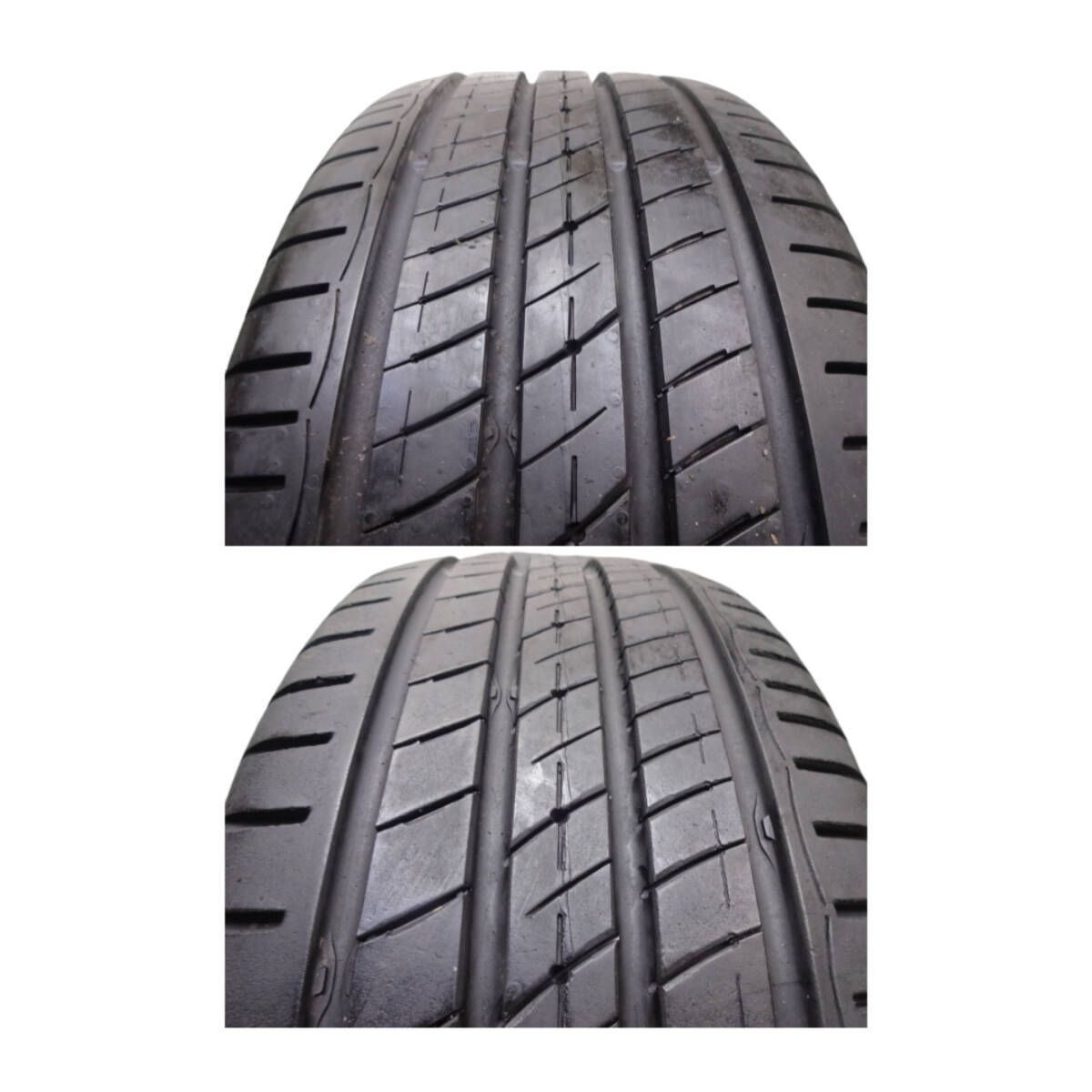 205|50R17 2025年製 夏用 2本 8.5分山 コンチネンタル ULTRACONTACT UC7 セレナ オーラ インプレッサ エクシーガ アクセラ 6036