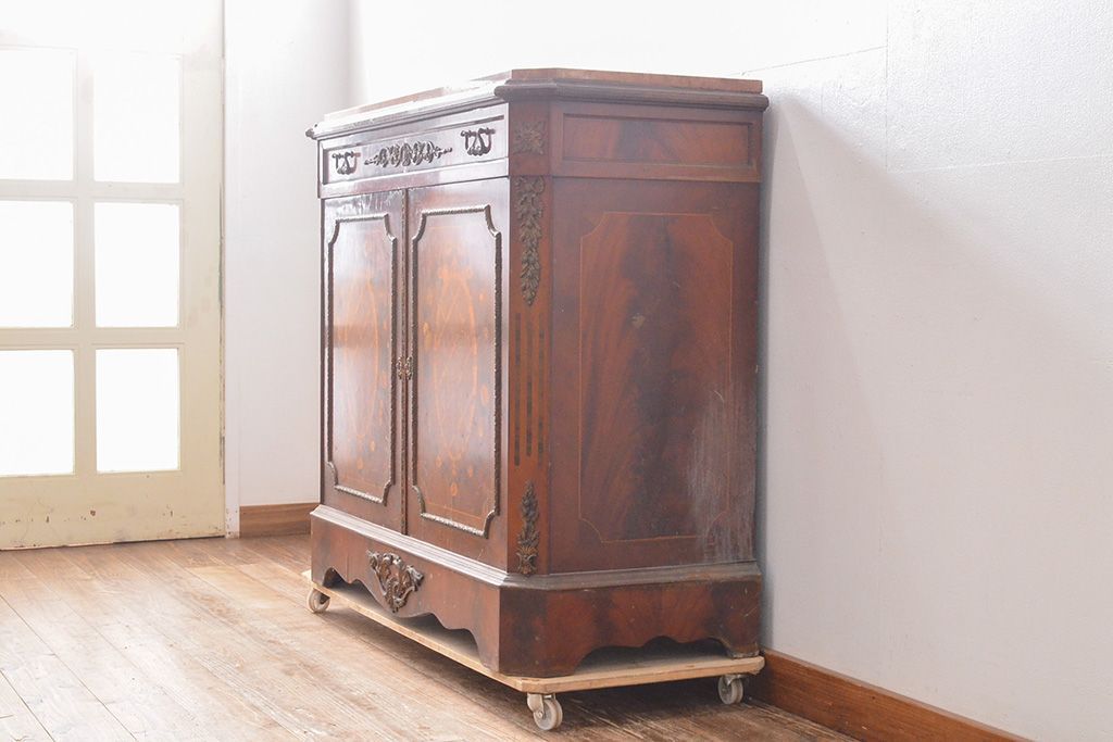 希少♦️高級 大理石天板 ヴィンテージ チェスト♦️飾り棚 ロココ