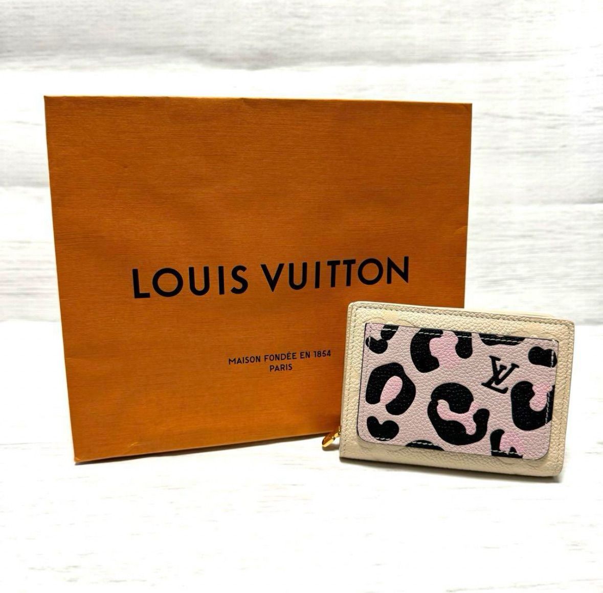 ヴィトン◎ポルトフォイユ・クレア/ワイルドアットハート/財布 - メルカリ 