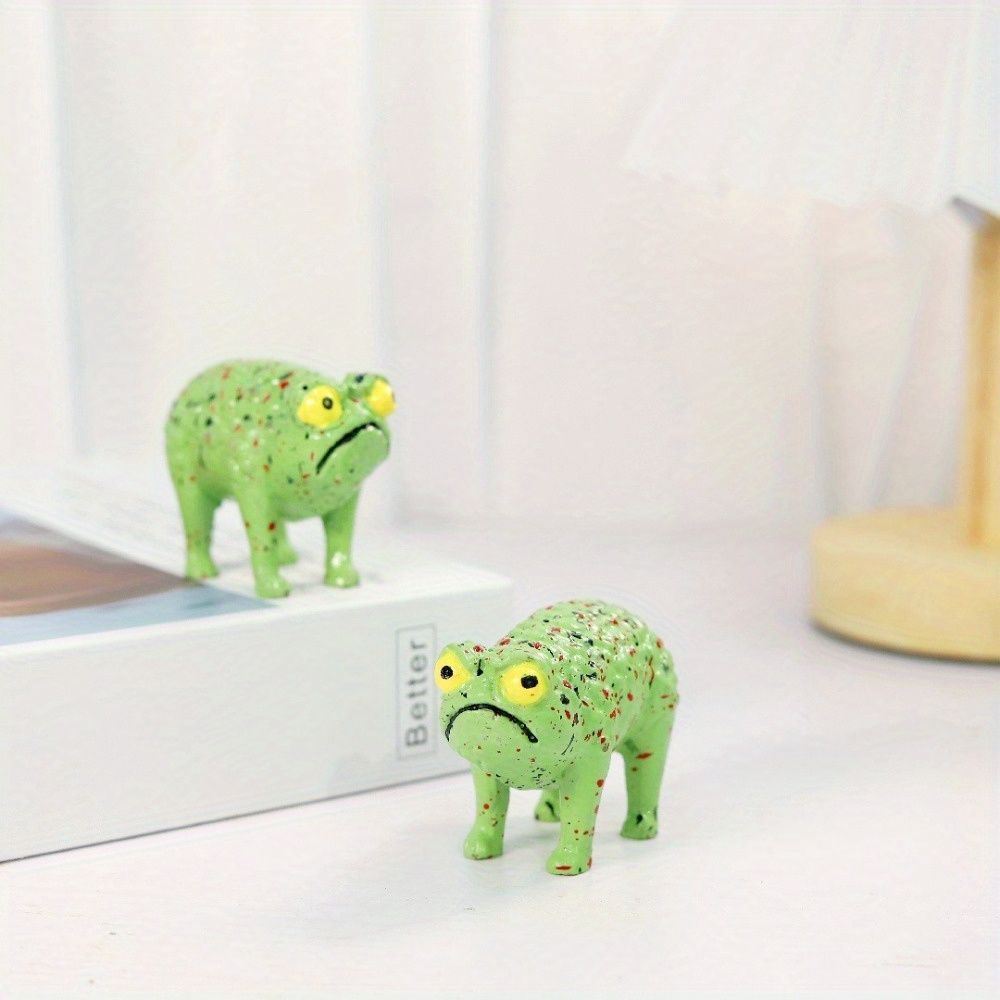 置き物 置物 オブジェ ガーデンオーナメント カエル かえる フロッグ 室内