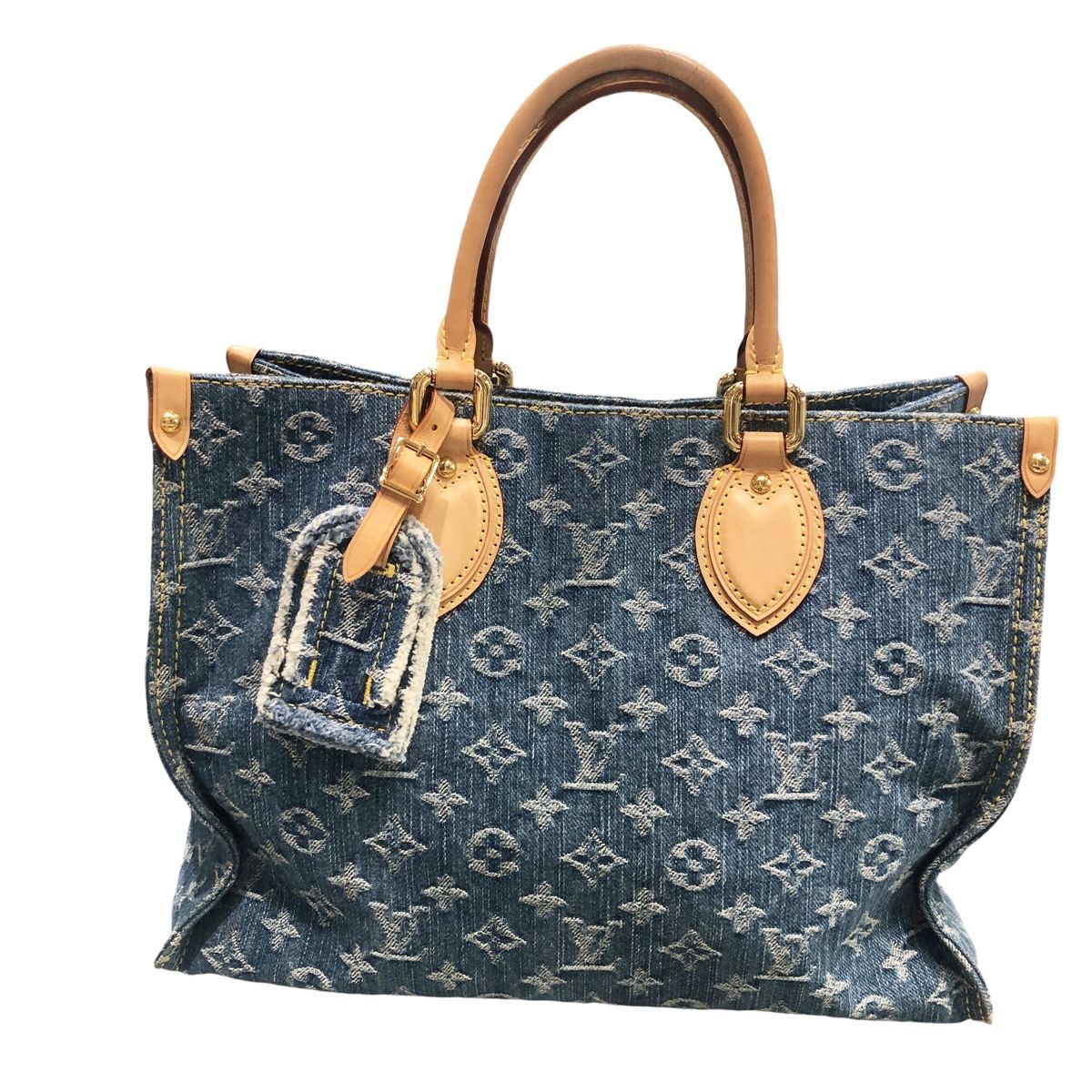 中古】 LOUIS VUITTON ルイ・ヴィトン オンザゴーMM モノグラム