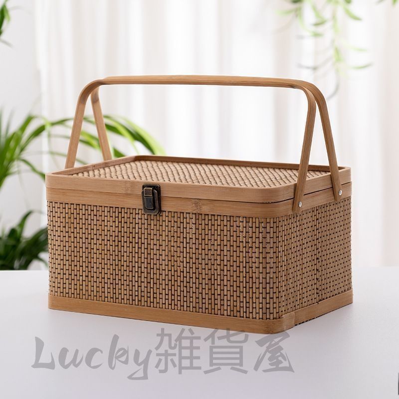 T茶籠 茶道具収納  古風 藤編細工籠7 茶籠 籐籠 | 古雑貨,籠 バスケット | R-select