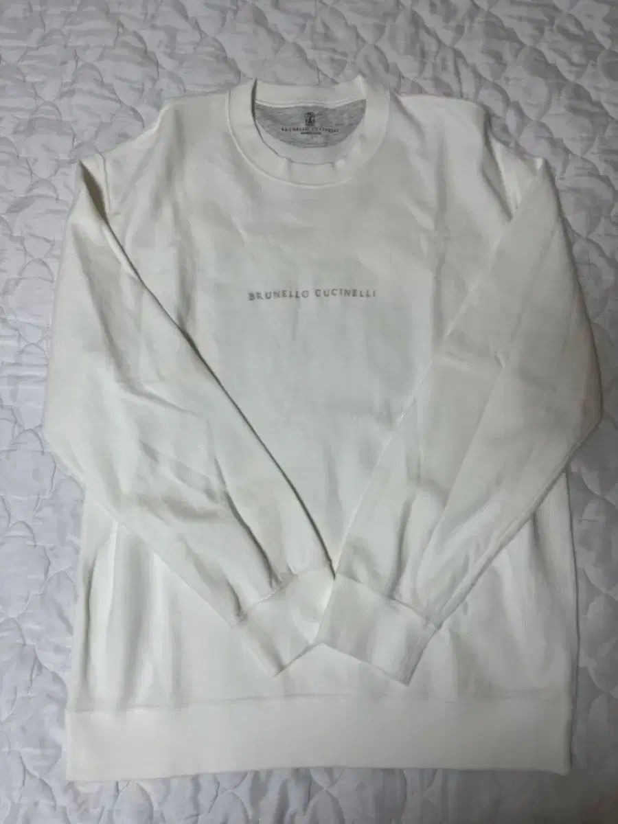 Brunello Cucinelli(ブルネロ クチネリ) ロゴスウェットシャツ L