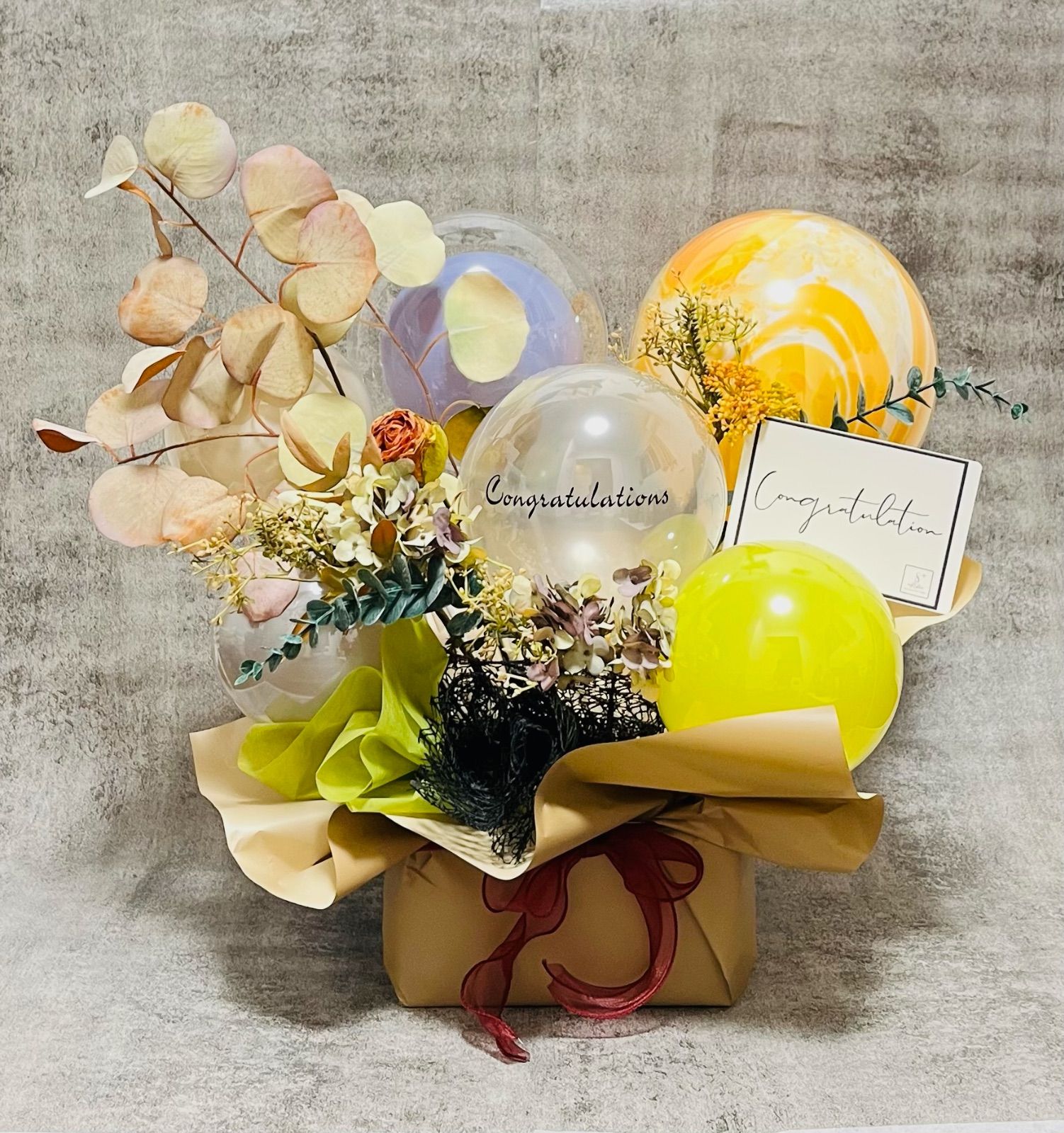 バルーンブーケ 枯れない花束 推し活 入園式 入学式 発表会 結婚