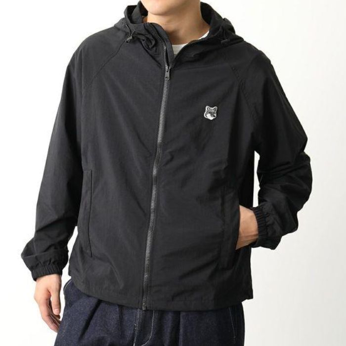 MAISON KITSUNÉ ロゴウィンドブレーカー hugall_rc-itfn9wr5zp7o-9ypb