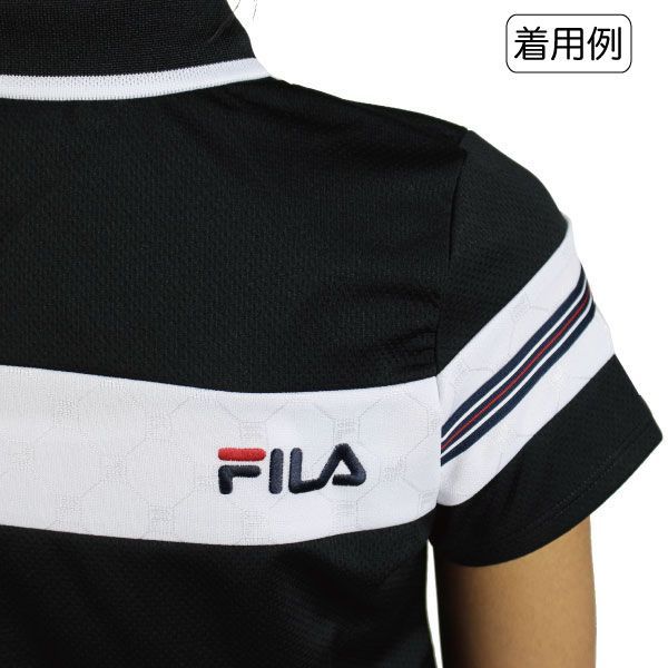 FILA | ポロシャツ レディース GOLF ゴルフウェア 半袖 フィラゴルフ フィラ - ロゴ 吸汗速乾 半袖ポロシャツ スポーツウェア UV 安い