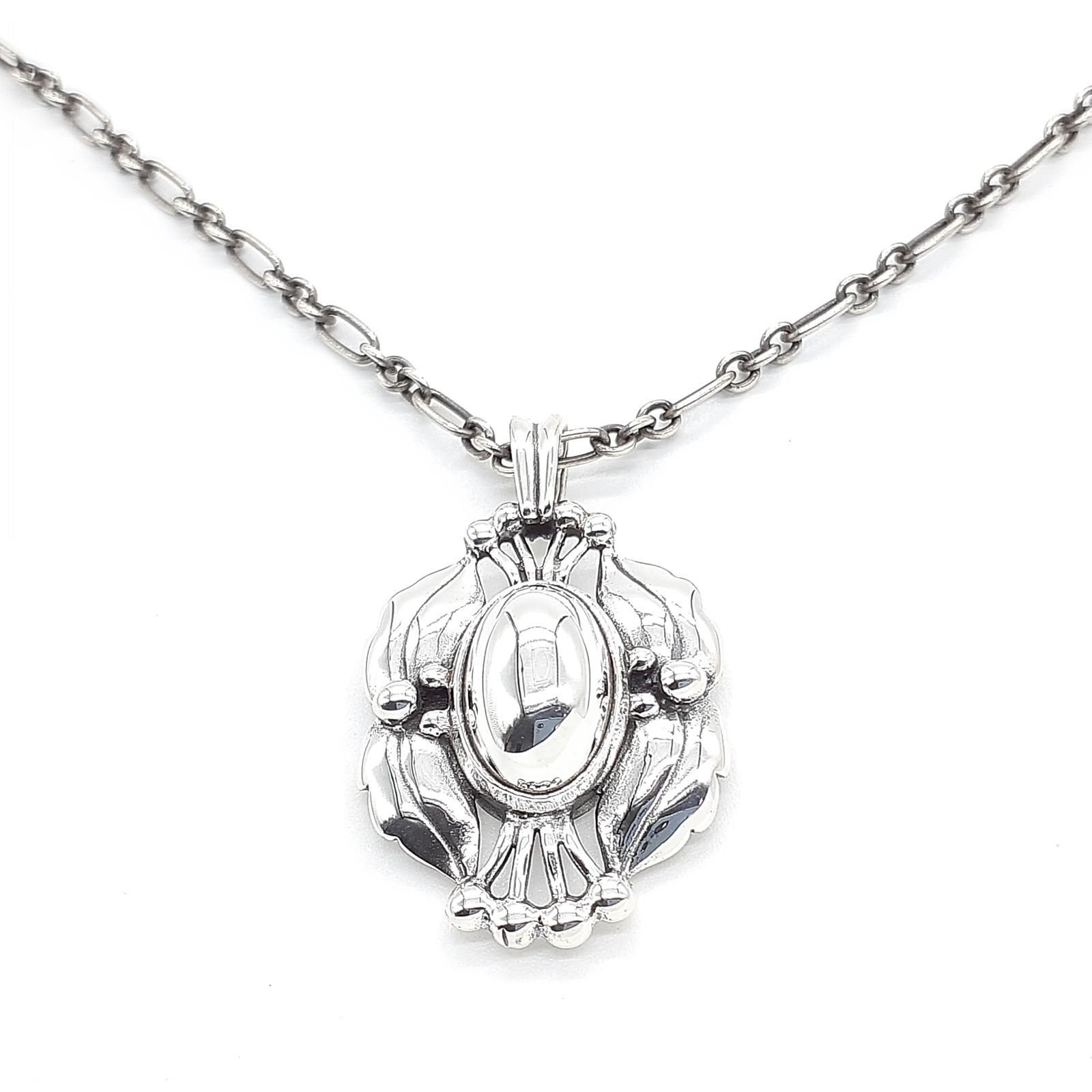 GEORG JENSEN ジョージジェンセン ネックレス 2000 イヤーペンダント 