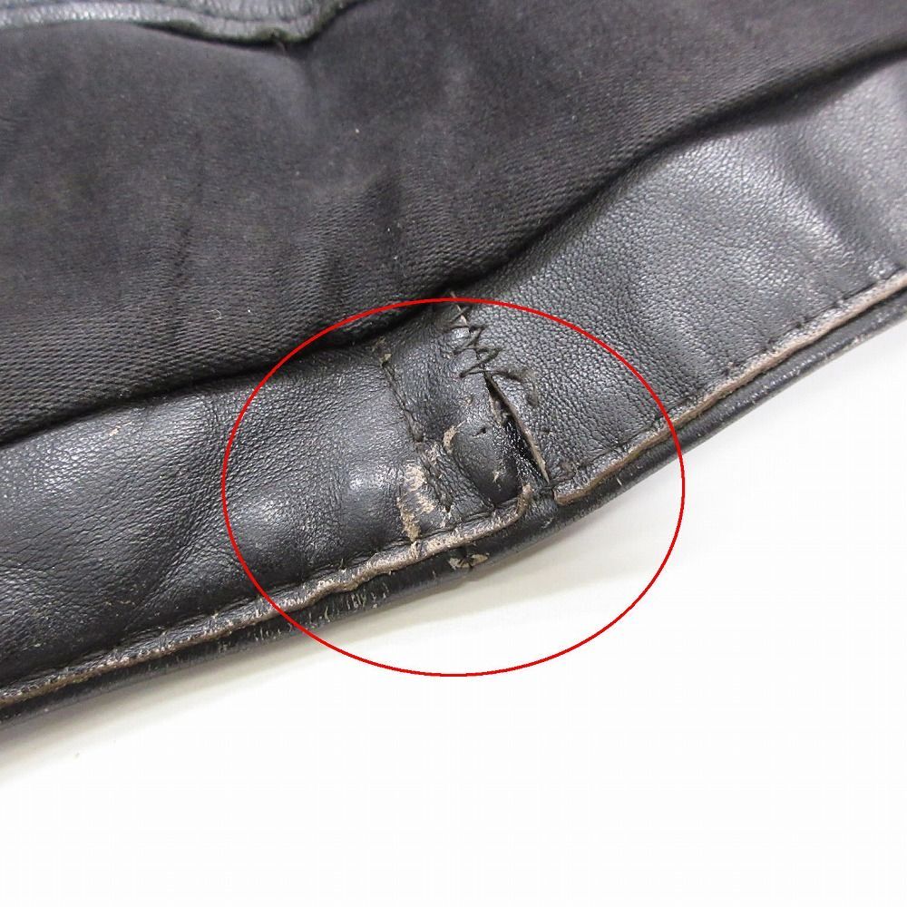 ヴィンテージ 80s ドイツ警察 レザー ポリスマン ジャケット