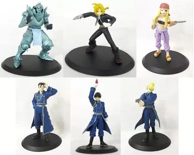 鋼の錬金術師 キャラクターズ 食玩 トレーディングフィギュア 全6種セット 中古】食玩 トレーディングフィギュア 全6種セット 鋼の錬金術師