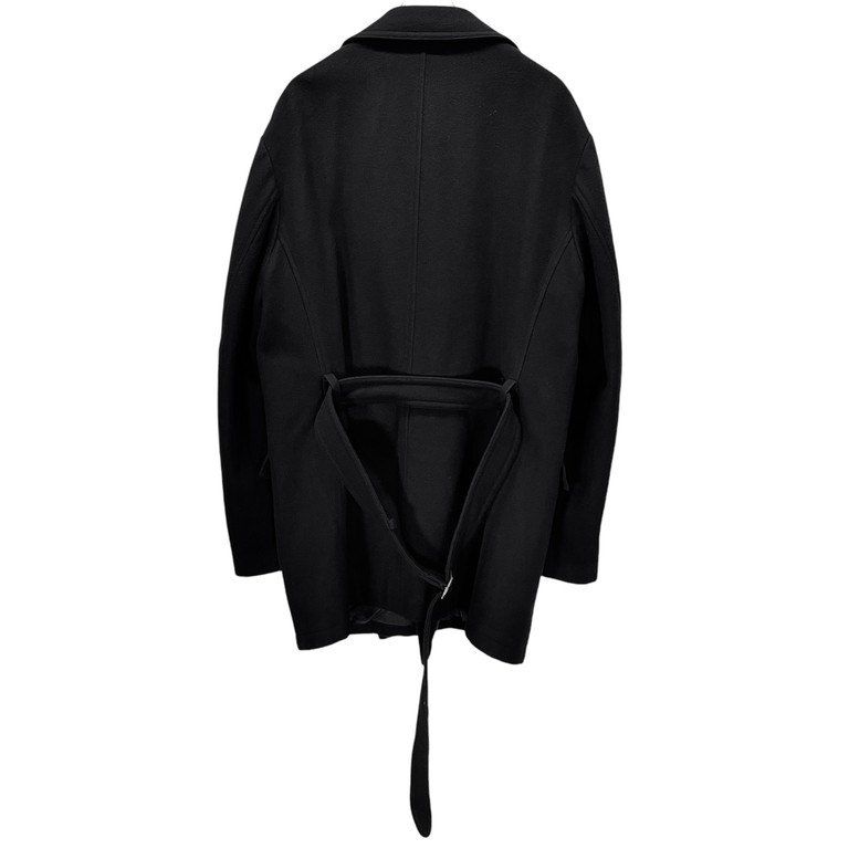 Yohji Yamamoto Pour Homme 98AW ウールメルトンジップポケットボタン 