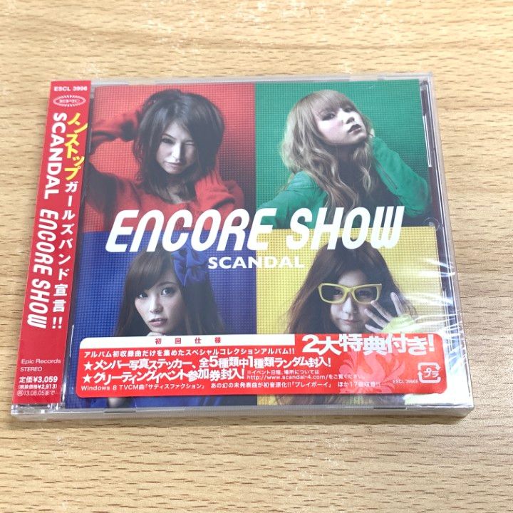 ○01)【同梱不可】【未開封】ENCORE SHOW/SCANDAL/スキャンダル