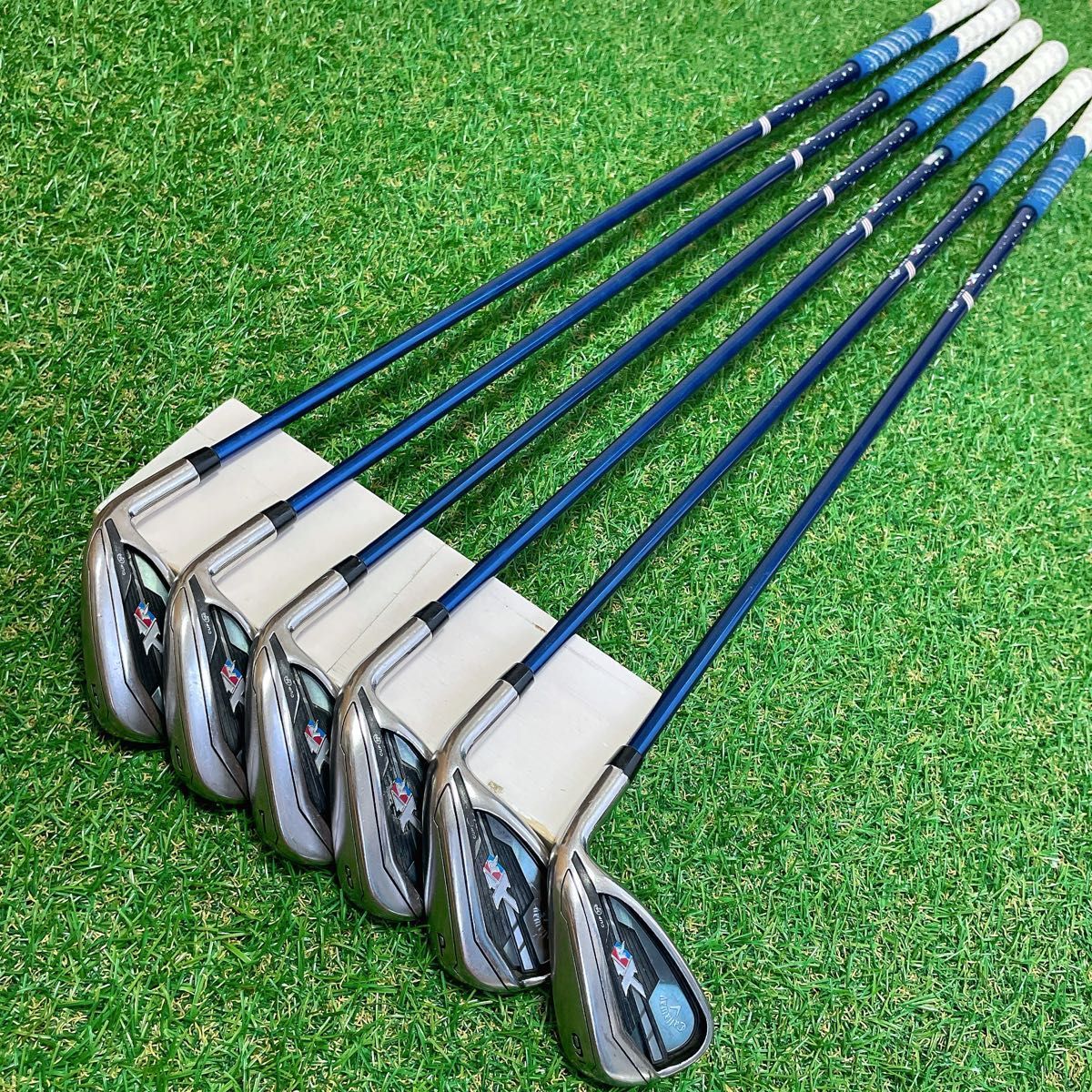 【良品】キャロウェイXR アイアンセット　6本　フレックスS カーボンシャフト 良品】Callaway キャロウェイXR アイアンセット 6本 フレックスS