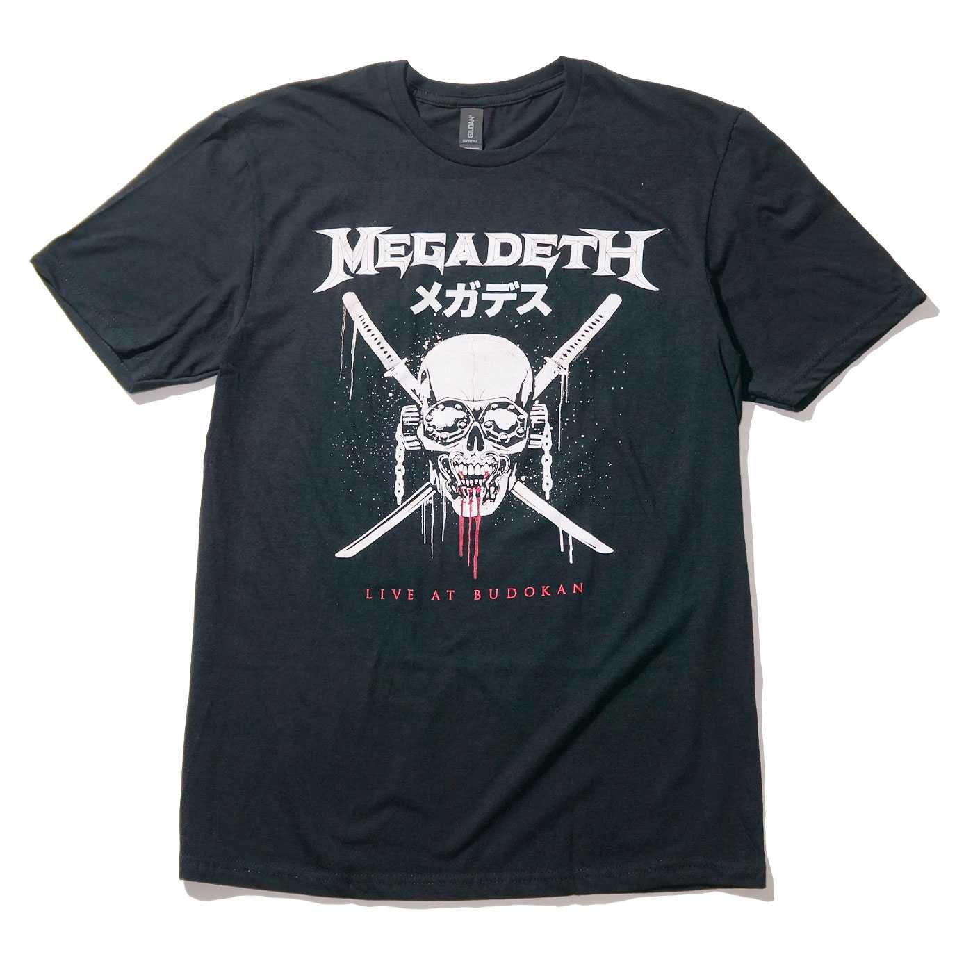 Megadeth Tシャツ　日本ツアー　2023【Mサイズ】 MEGADETH メガデス 2023 日本武道館公演 限定Tシャツ Mサイズ