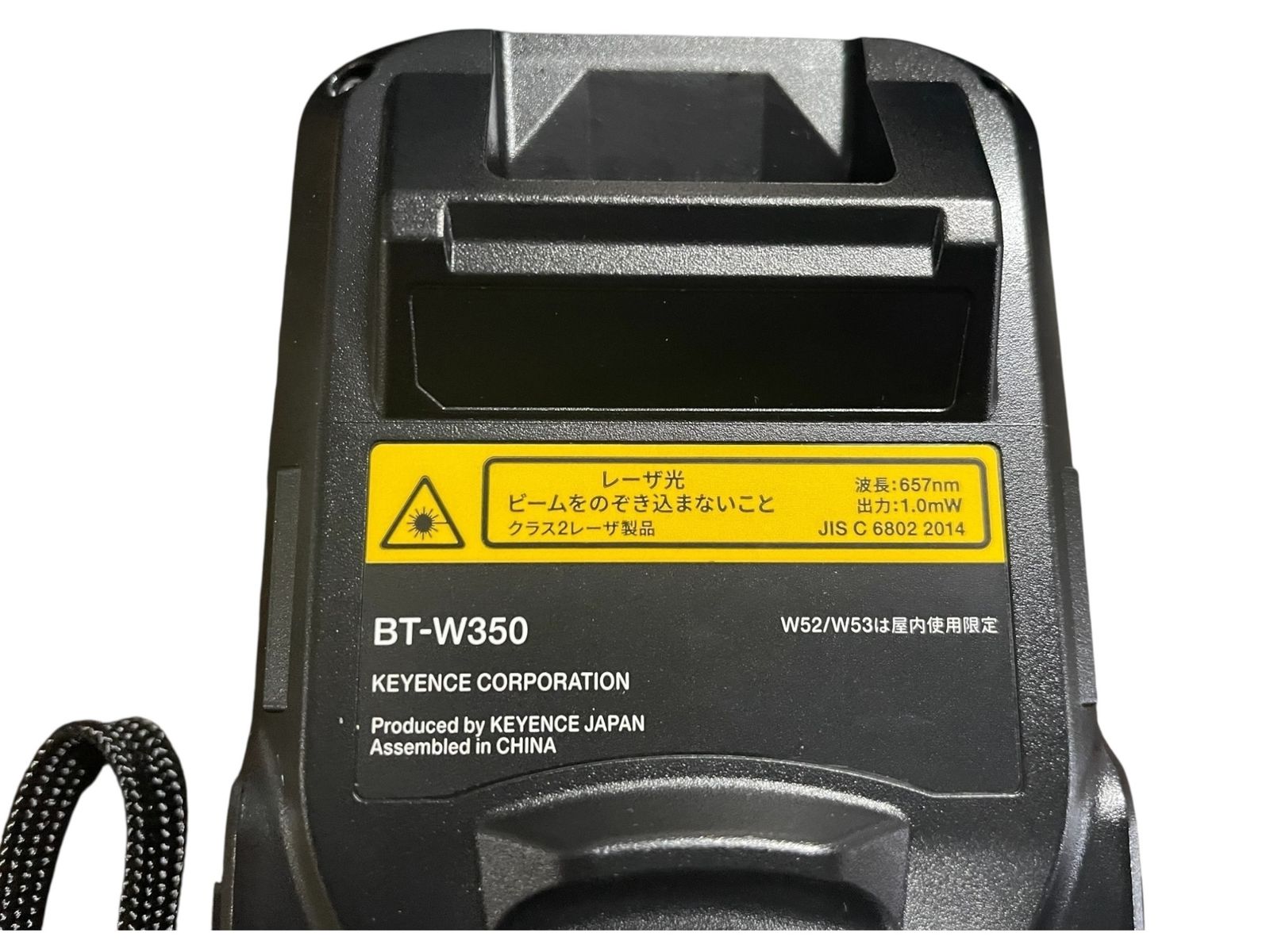 KEYENCE BT-W350 ハンディスキャナー 未使用 キーエンス KEYENCE ハンディターミナル BT-W350