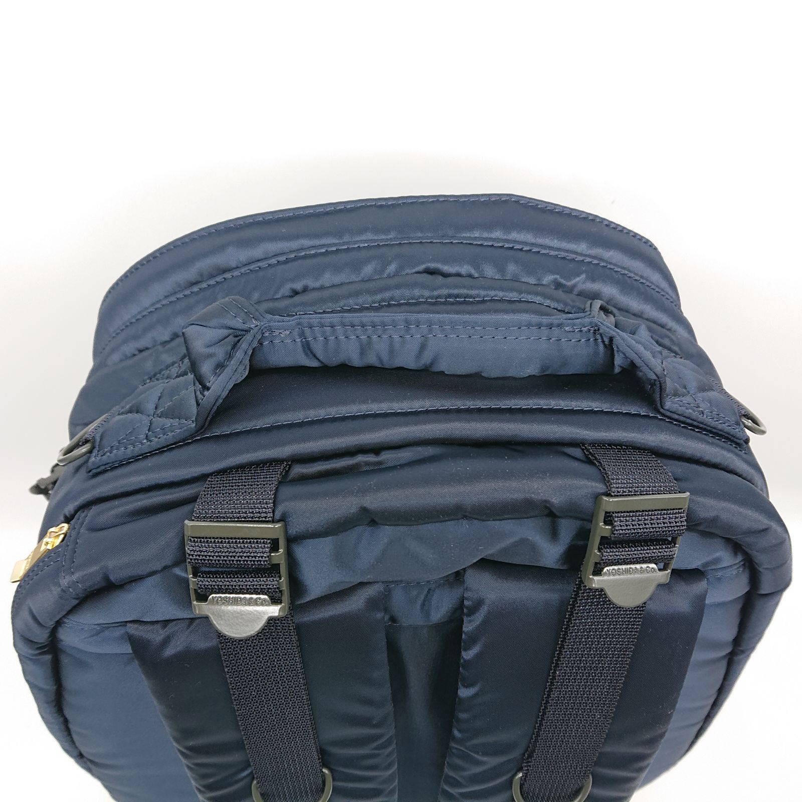 未使用級　PORTER タンカー　デイパック　アイアンブルー　巾着付　リュック Amazon.co.jp: PORTER TANKER BACKPACK タンカー デイパック