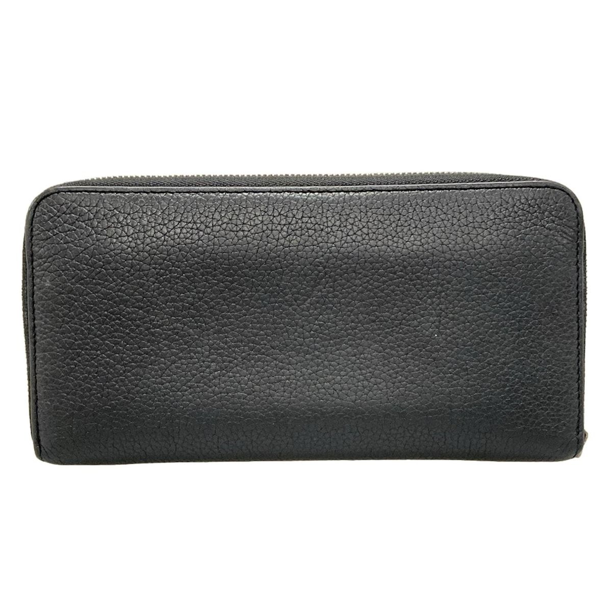 LOEWE ロエベ 長財布 - 黒 ラウンドファスナー レザー