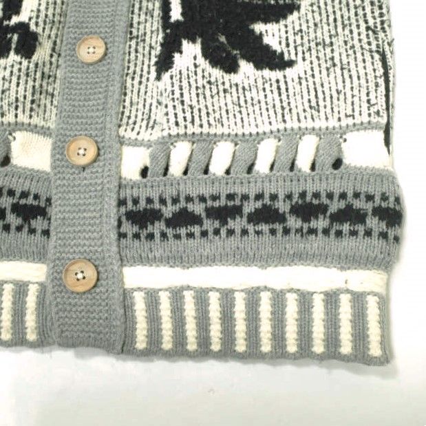COOHEM コーヘン 23AW 日本製 COWICHAN SWEATER JACKET カウチン