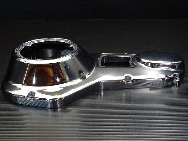 FLHTCU 1340 ウルトラ 1989年式 DPL アウタープライマリーカバー HARLEY DAVIDSON EVO ハーレー パーツ HD-AL-028 BRIGHTFACE_UK