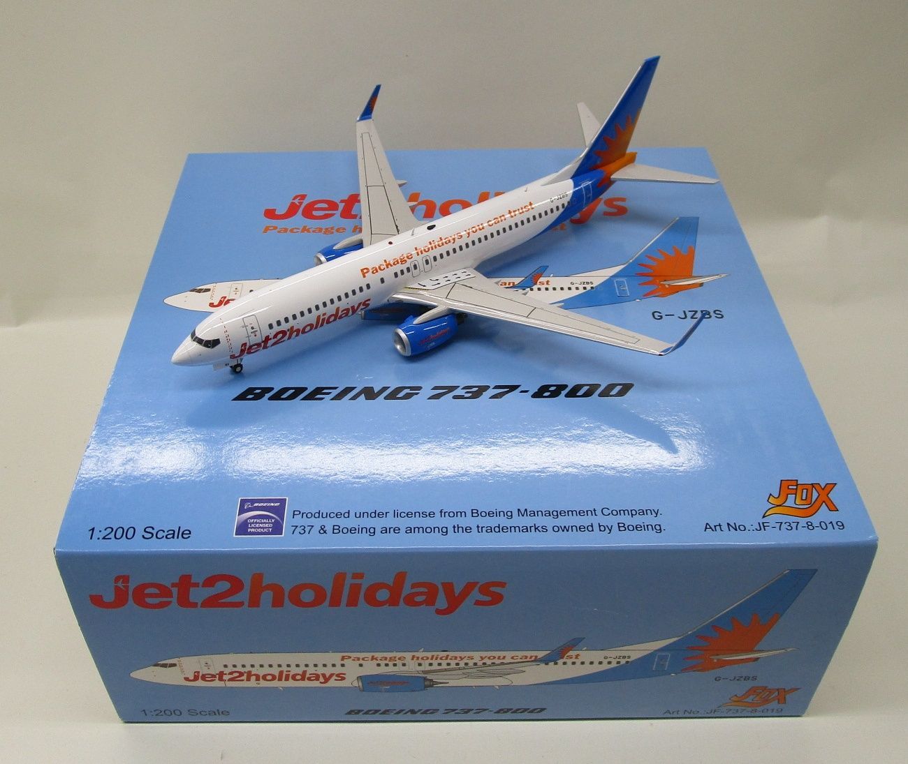 J-FOX 1/200 JF0737-8-019 B737-800 Jet2holidays G-JZBS【B】krt080711m