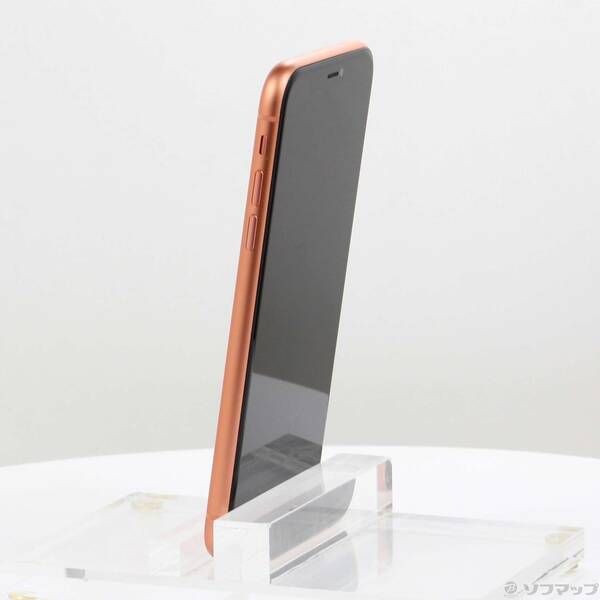中古品〕 iPhoneXR 64GB コーラル MT0A2J／A SIMフリー【262