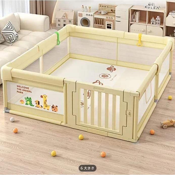 -犬フェンス 犬サークル 犬用 簡単 洗える 洗えてたためる 省スペース 室内外対応 堅固さ 耐久性 軽量 長方形 安全 グッズ 柵 折り畳み 遊び