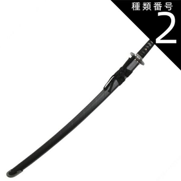種類2：刀と太刀掛台（縦）と刀袋セット 模造刀 戦国シリーズ 伊達政宗 