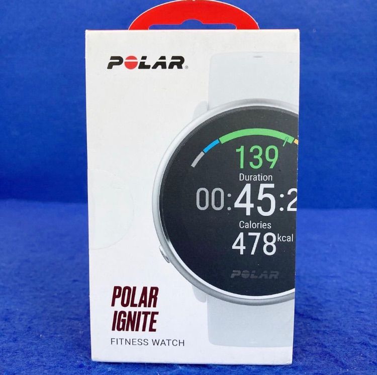 憧れ IGNITE GPSフィットネスウォッチ POLAR M/Lサイズ ホワイト