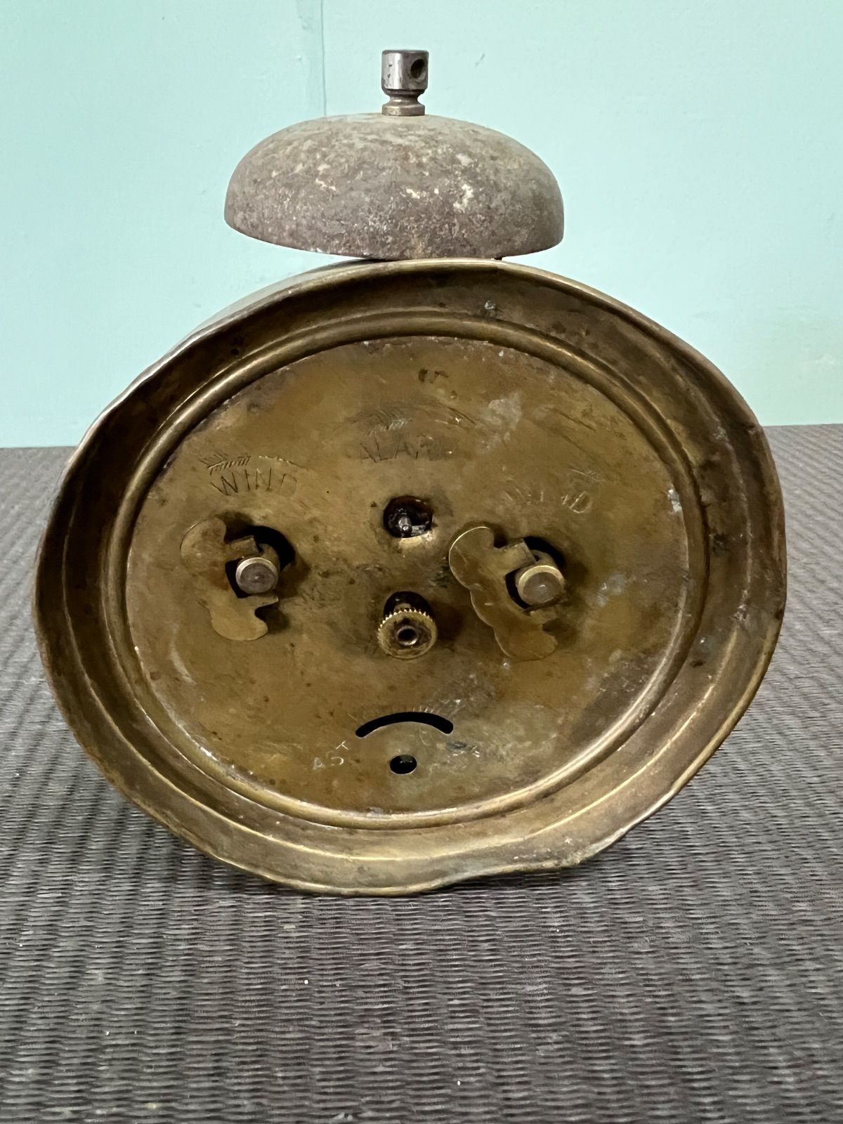 ☆ 昭和 レトロ ゼンマイ目覚まし時計 目覚まし 時計 アンティーク