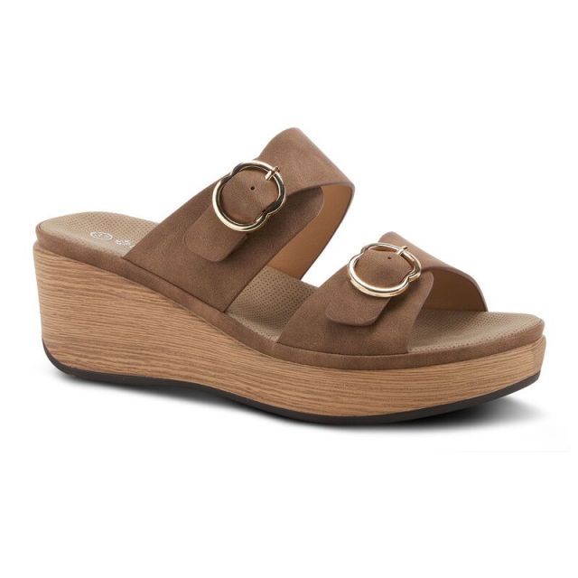 【送料無料】 パトリシア レディース サンダル シューズ Patrizia Shaniho Women's Slide Sandals Brown