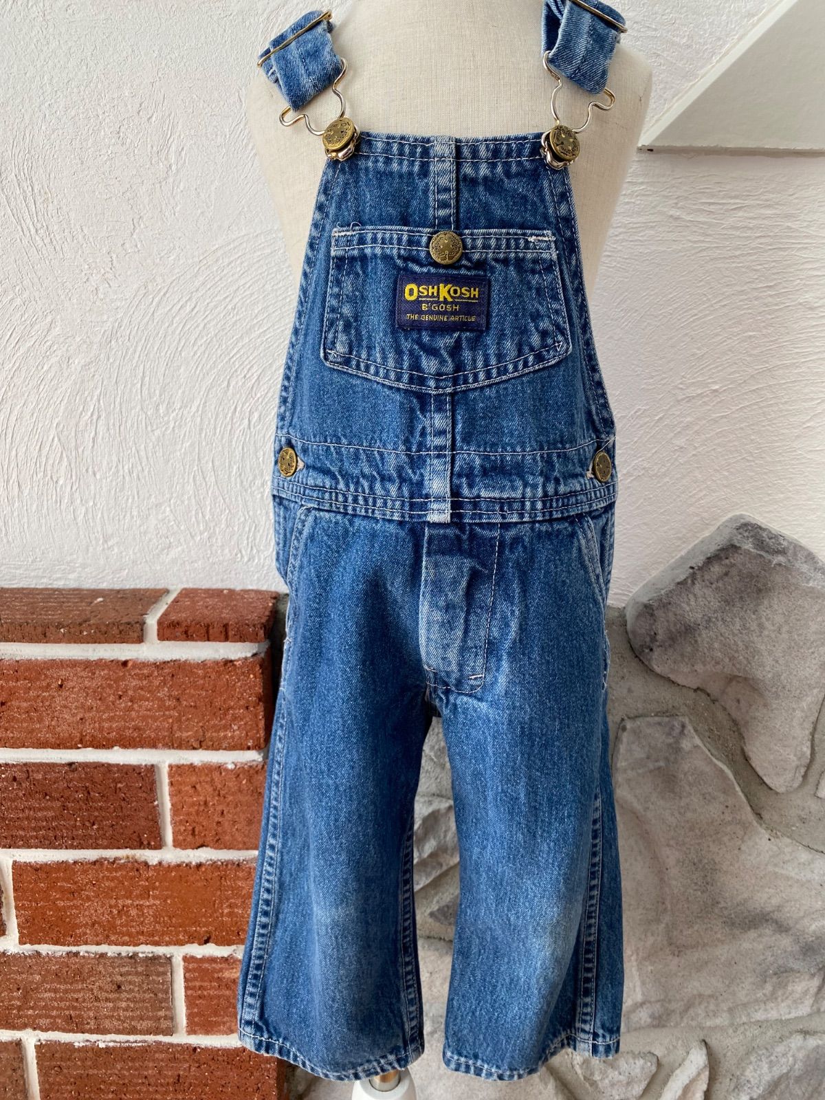 Size 90-100】vintage オシュコシュ オーバーオール oshkosh 
