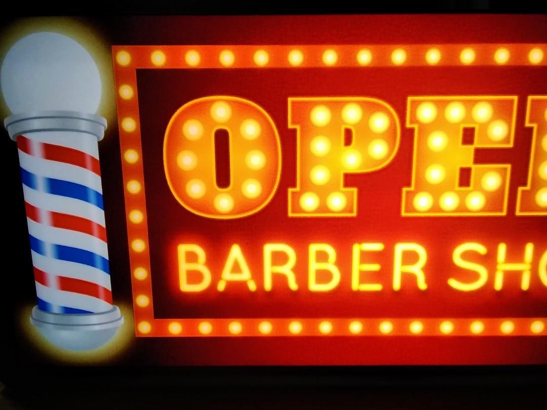 アメリカン LED BARBER SHOP 床屋 電飾看板 雑貨 美容院 ネオン バーバー 理容室 ヘアーサロン アメリカン 床屋さん サイン