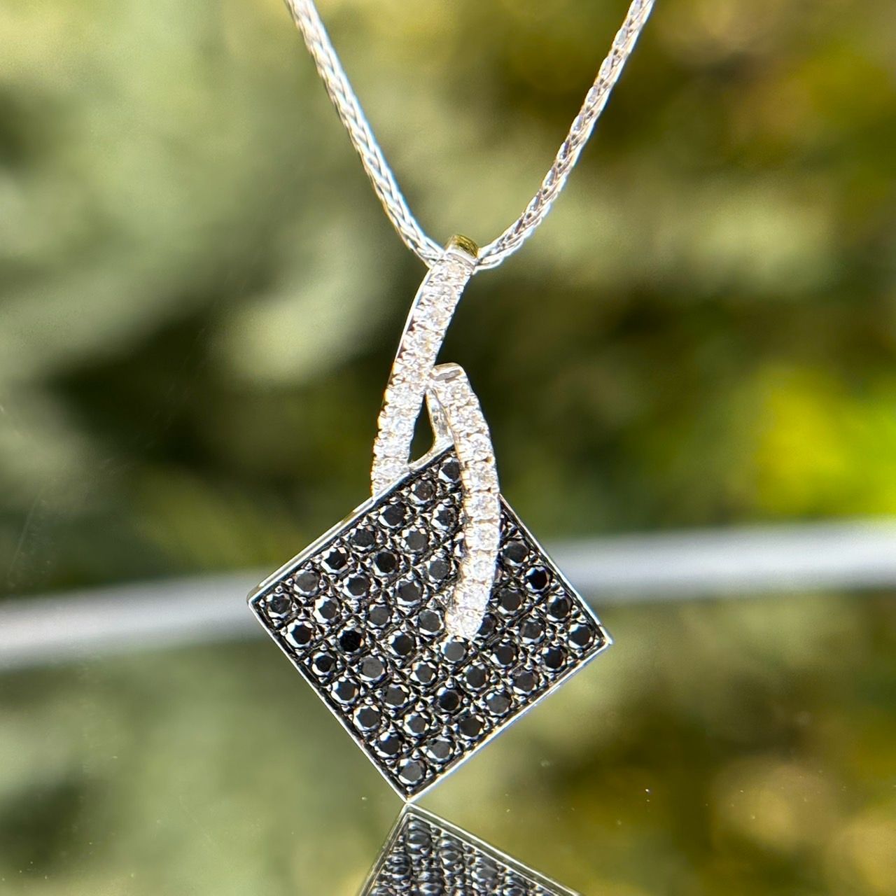 K18WG ダイヤモンド 計0.80ct ネックレス - メルカリ