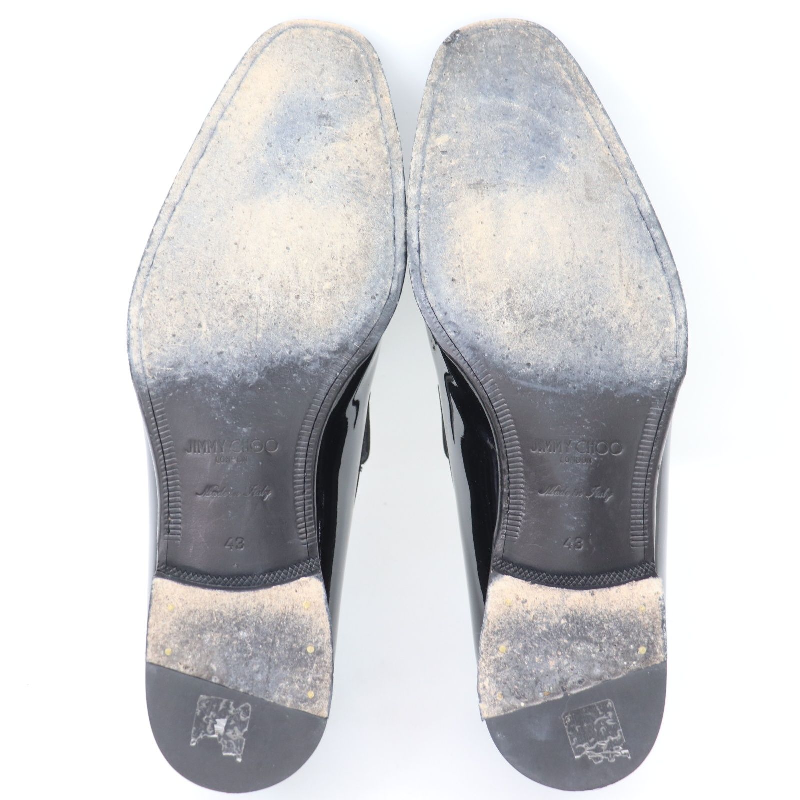 IT59TTRKS3VK 美品 JIMMY CHOO ジミーチュウ パテント エナメル