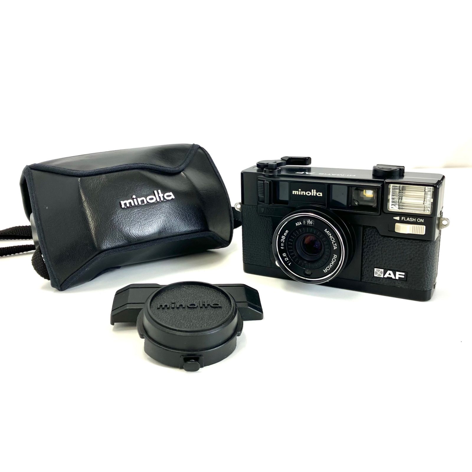 Y221021-27】minolta HI-MATIC ケース付き 美品 - メルカリ