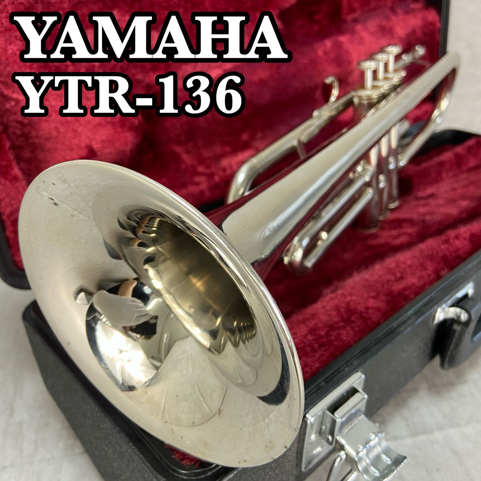 YAMAHA ヤマハ YTR-136 B♭トランペット trumpet 管楽器 Mボア