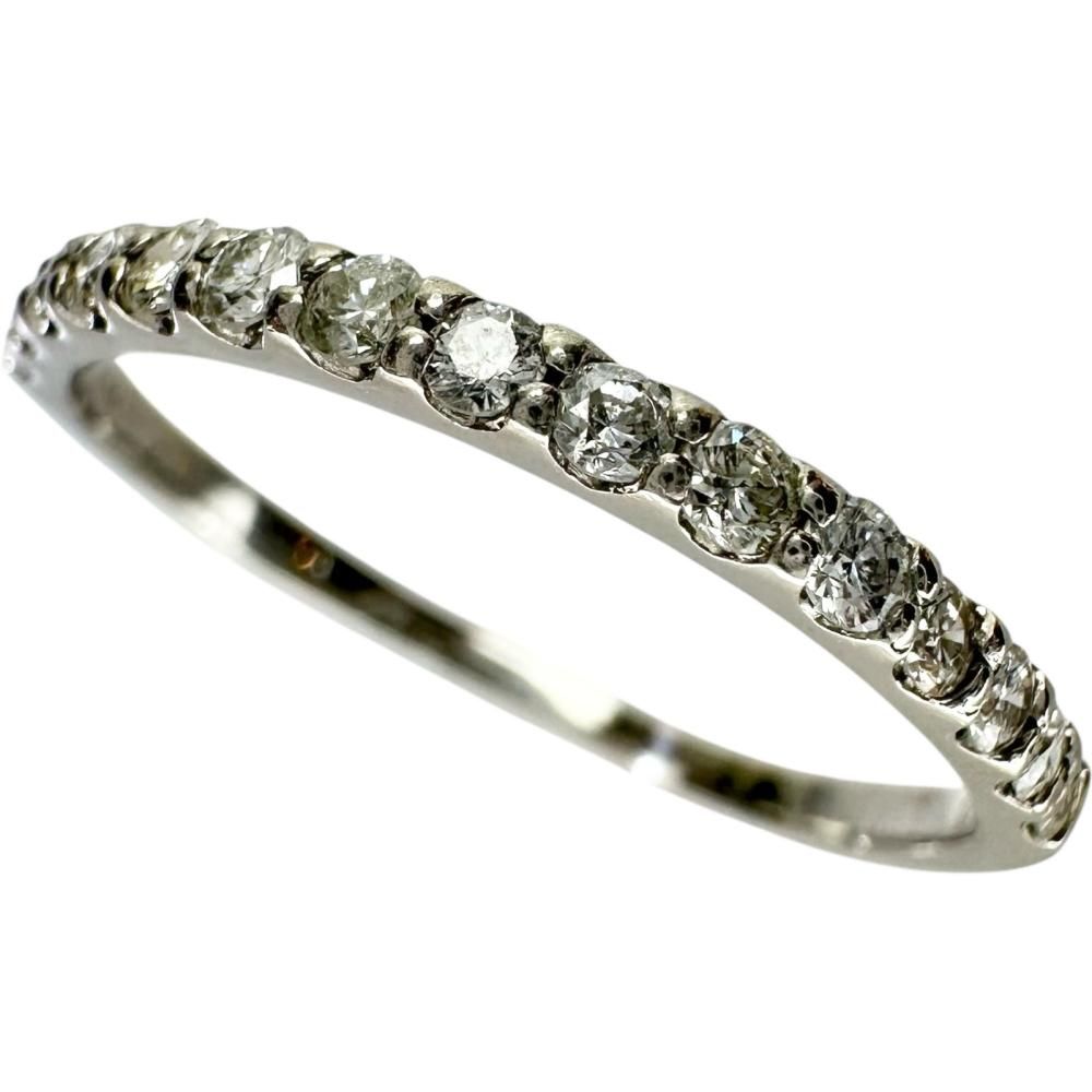 14号 ハーフエタニティ ダイヤモンド 0.30ct リング・指輪 Pt900 