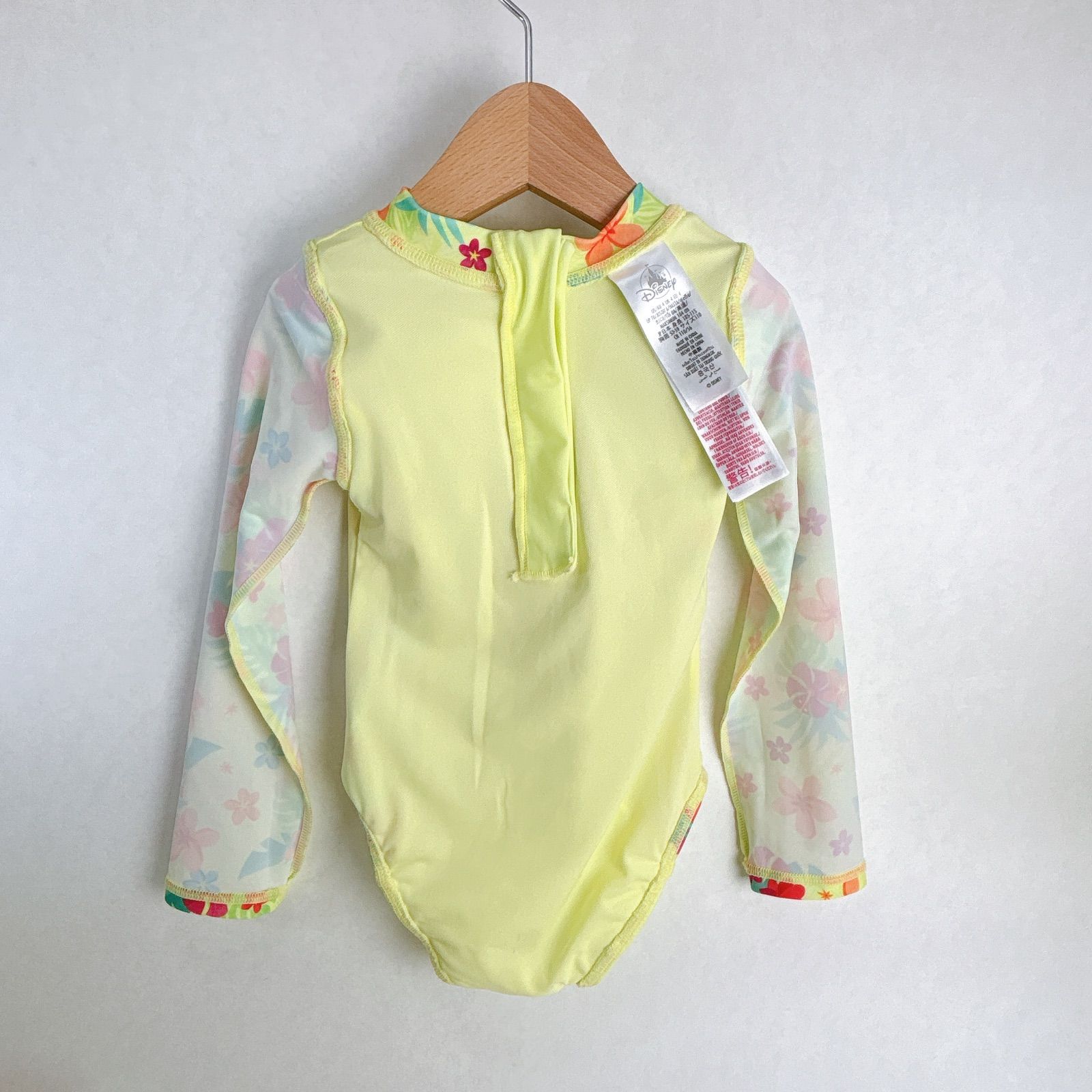 モアナ水着】日焼け防止UV キッズ水着 90 100 110 ラッシュガード一 