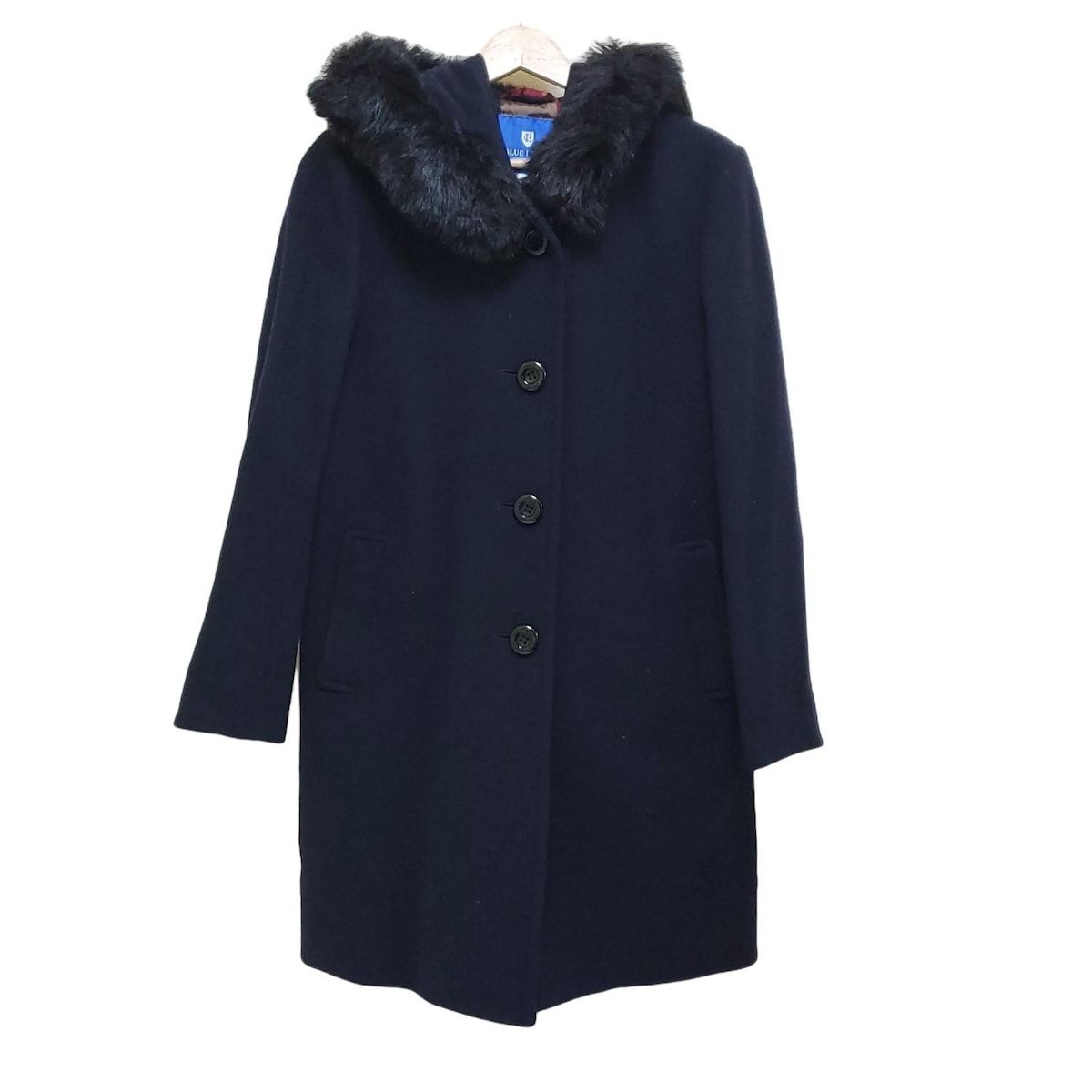 BLUE LABEL CRESTBRIDGE ブルーレーベルクレストブリッジ コート サイズ40 M レディース - ダークネイビー 長袖|秋|冬