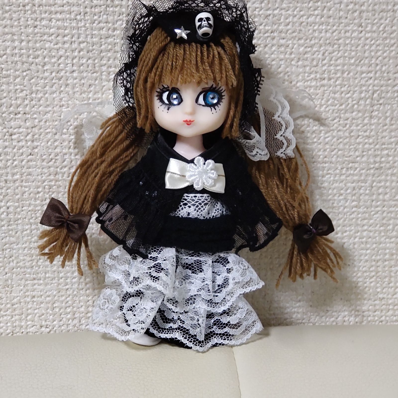 17cm ゴスロリちゃんドール 姫カット ツインテール ゴシック 17cm ゴスロリちゃんドール 姫カット ツインテール ゴシック