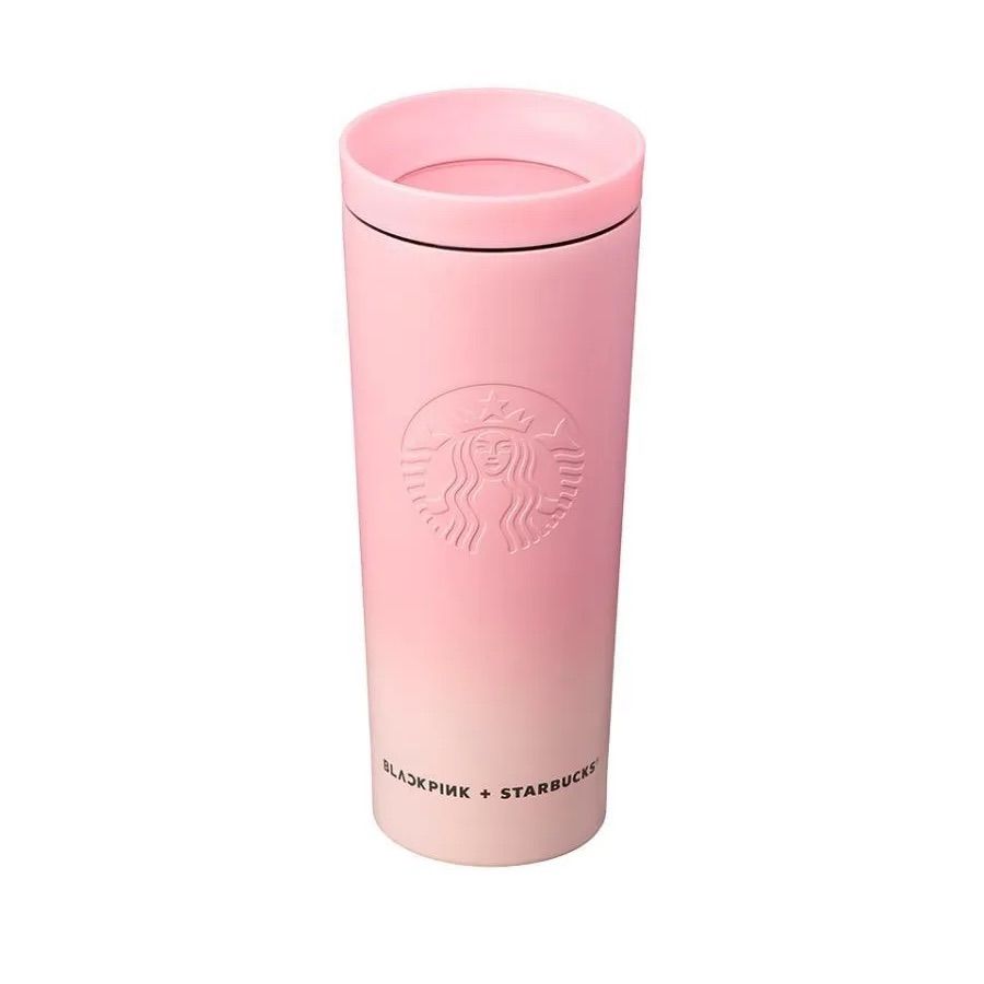 BLACKPINK STARBUCKS カップタンブラー ブラックピンク ロゼ-