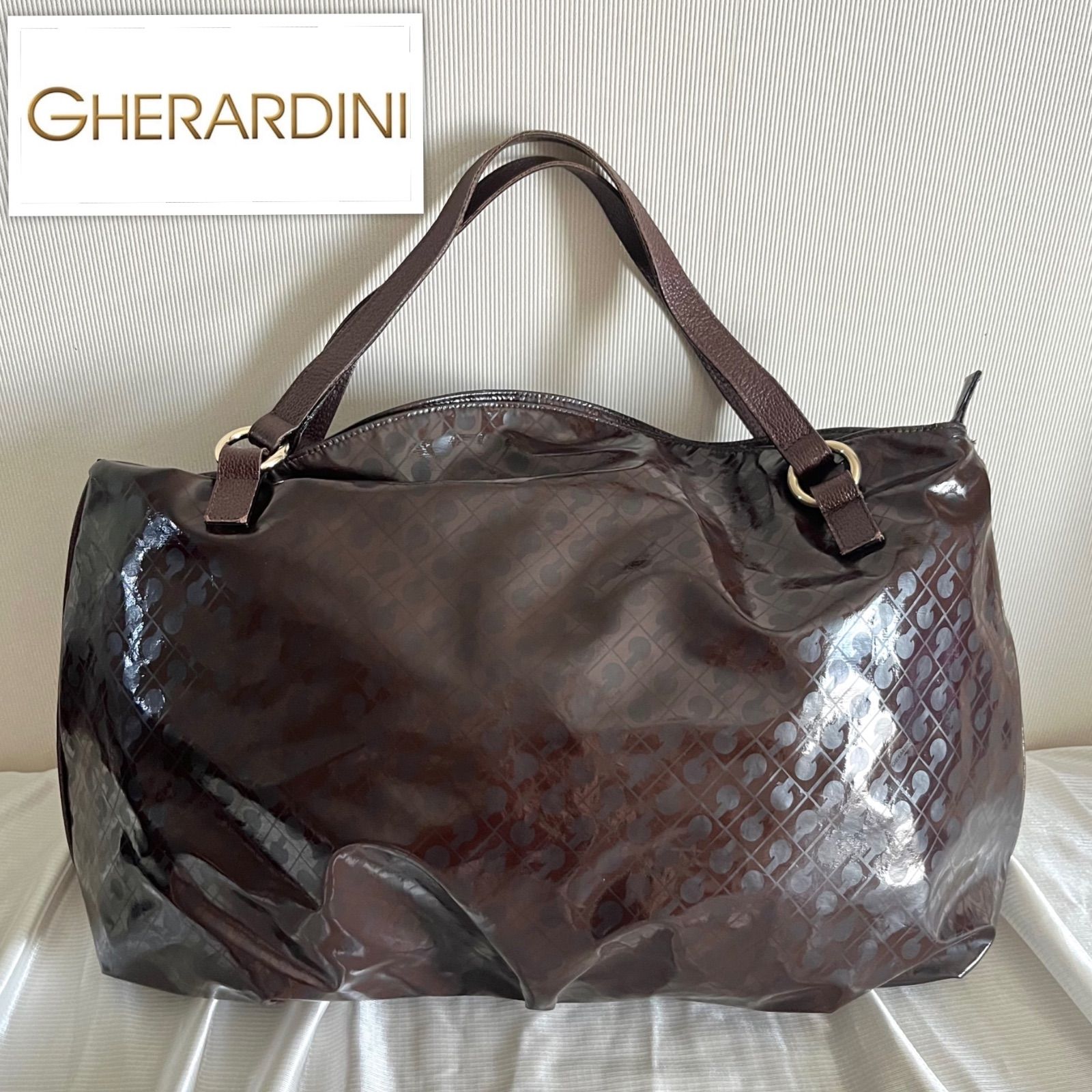 【美品】GHERARDINIゲラルディーニ ソフティウィークエンダーボストンバッグ