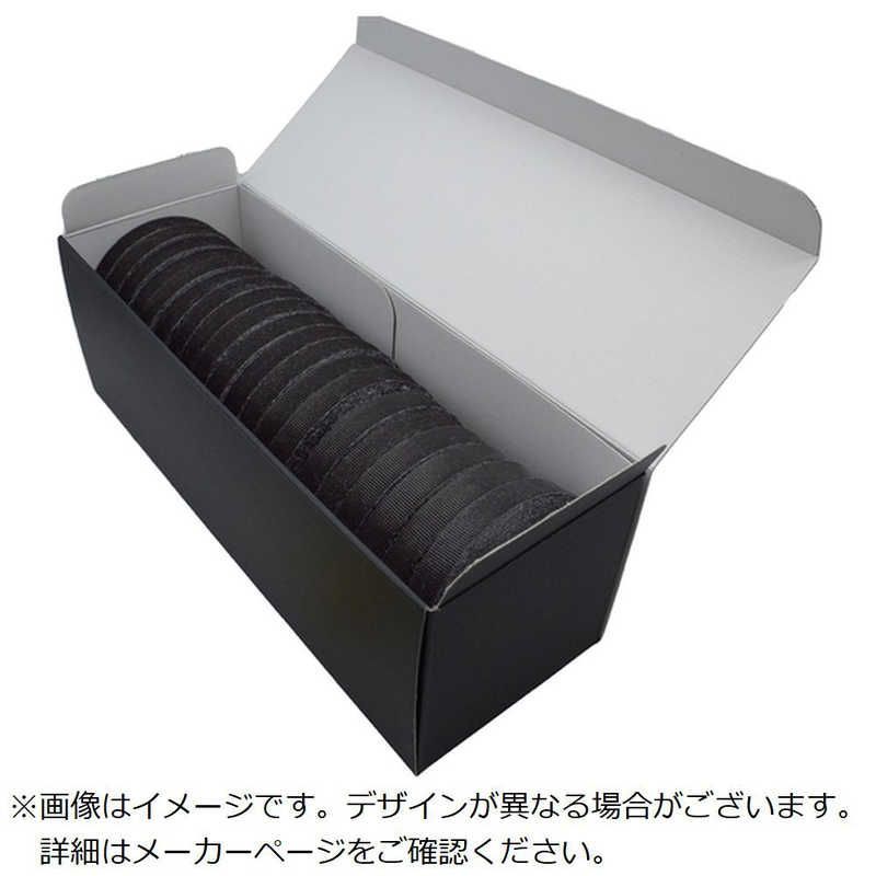 送料無料 ♥ 未開梱 RIPTIE 面ファスナー リップラップ eco箱 12.7mm×9.14m 20巻入 黒 BXG0530BK20