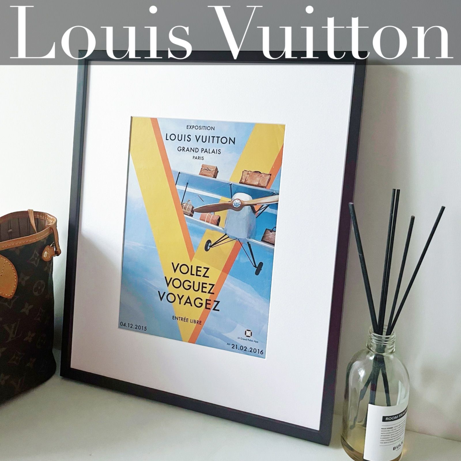 2015 広告＞Louis Vuitton ルイヴィトン ポスター ヴィンテージ