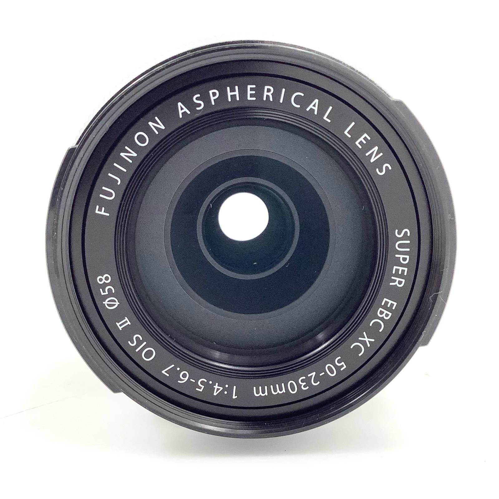 FUJIFILM XC50-230mm F4.5-6.7 OIS II [シルバー] 美品 動作確認