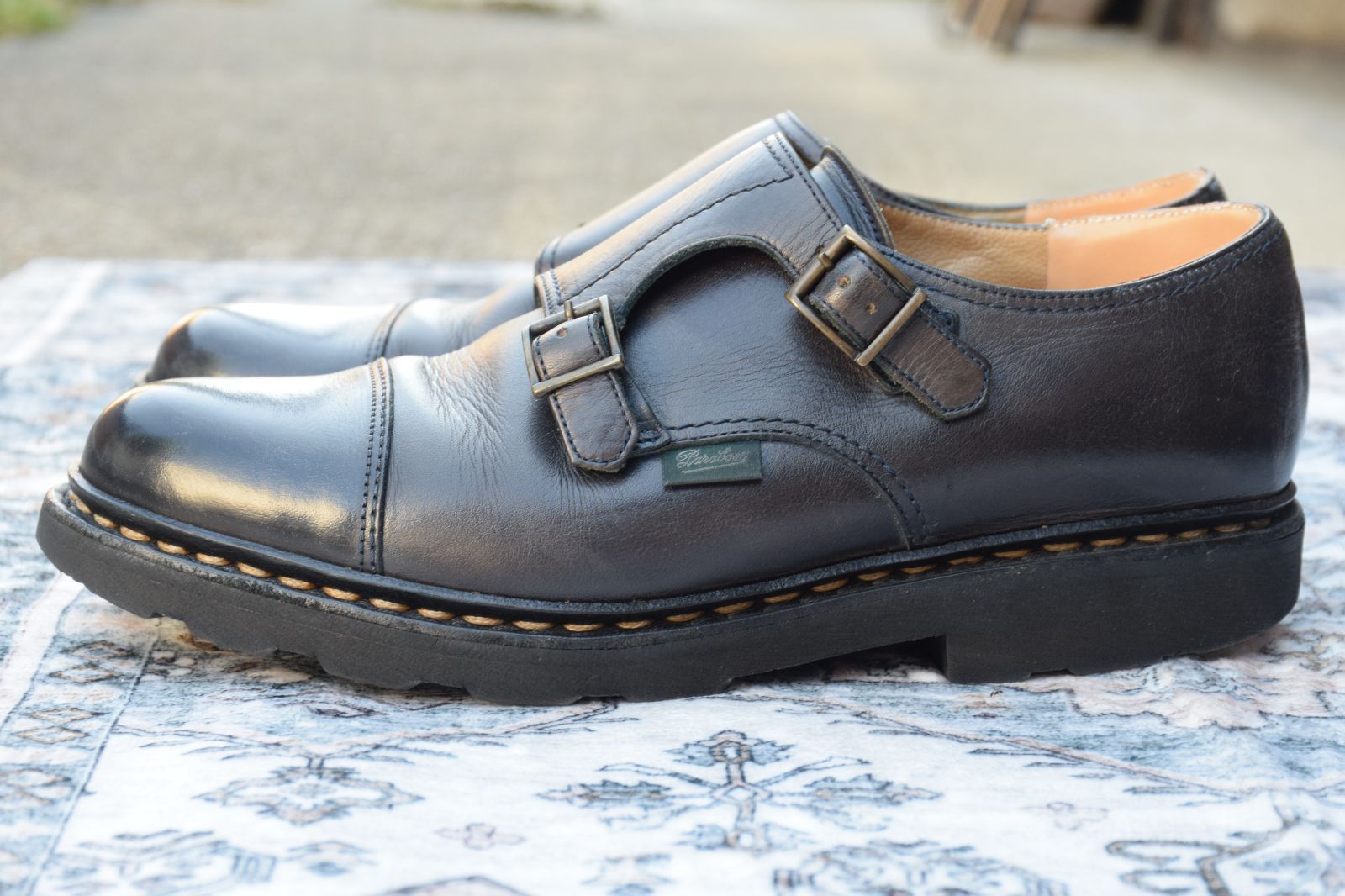 良品】PARABOOT パラブーツ WILLIAM ウィリアム ダブルモンク